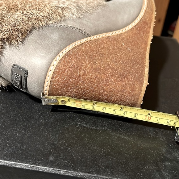 Luxe Australia wedge heeled boots with fur size 8 - Picture 10 of 10